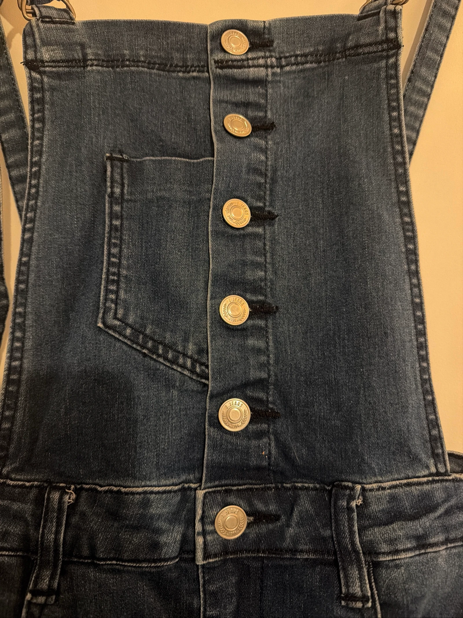 Macacão jeans feminino tamanho 36 j.jeans em ótimo estado – photo 2